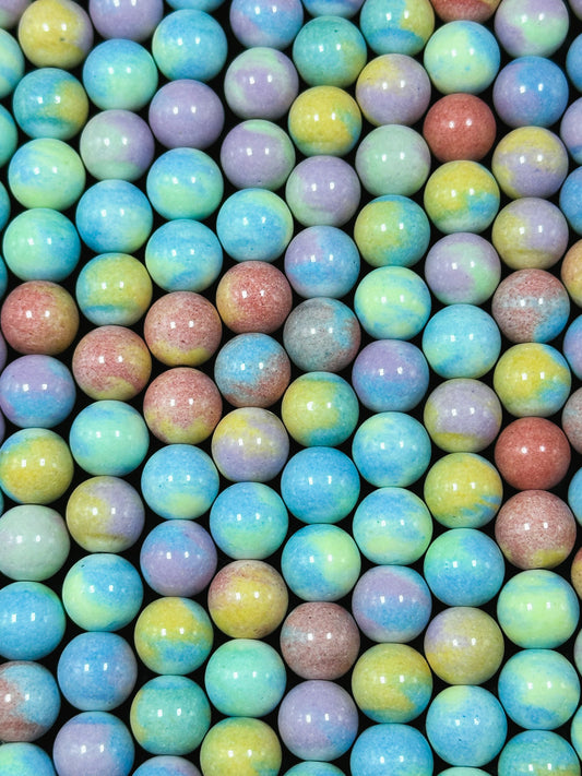 Natural Dragon Skin Rainbow Agate Gemstone Bead 6mm 8mm 10mm Round Bead, Beautiful Rainbow Color Agate Bead, Great Quality Full Strand 15.5"