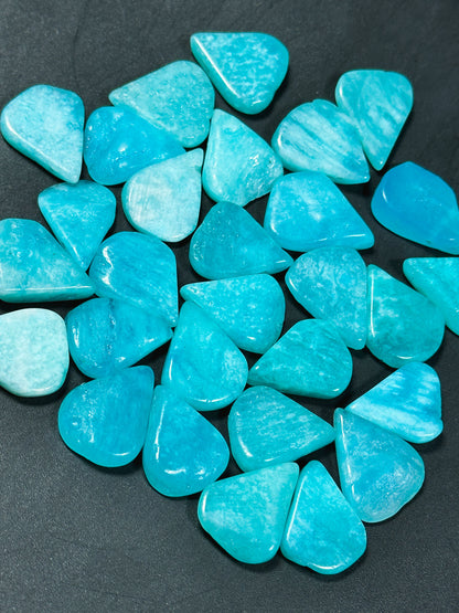 Natural Amazonite Gemstone Bead 18x14mm Teardrop Shape, Gorgeous Natural Blue Green Color Amazonite Gemstone Beads, LOOSE Amazonite Beads