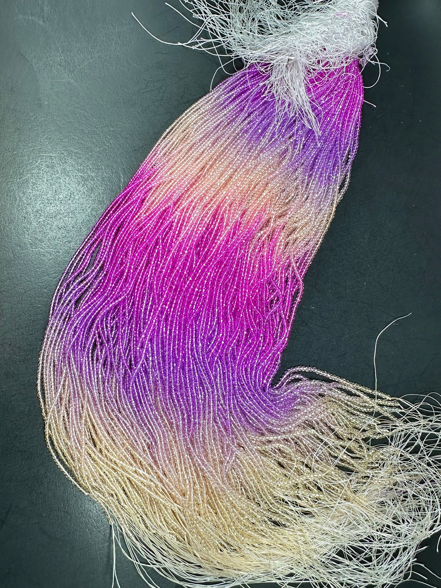 Gorgeous multi rainbow color crystal beads. Faceted 2mm 3mm 4mm 6mm 8mm round beads, Beautiful pink purple color beads Full strand 14.4"