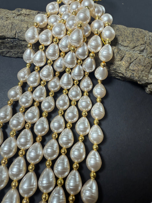 Gorgeous Chinese Swarovski Pearl Crystal Beads 12x15mm teardrop shape pearl Bead, Beautiful White pearl Swarovski Crystal Pearl Beads.