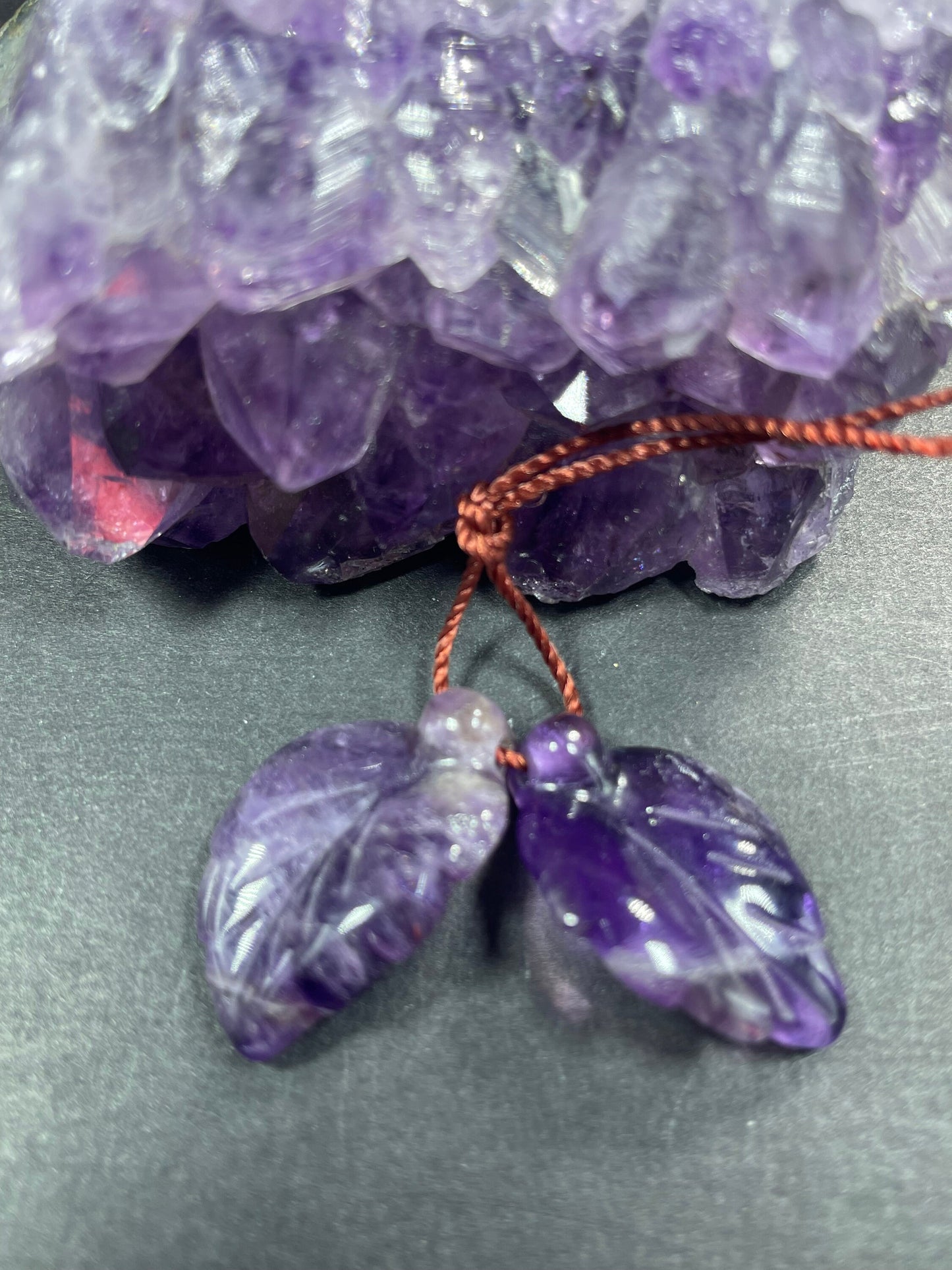 100% Handmade Natural Amethyst Earrings. Gorgeous Natural Purple Amethyst Gemstone Earrings. Excellent Quality.