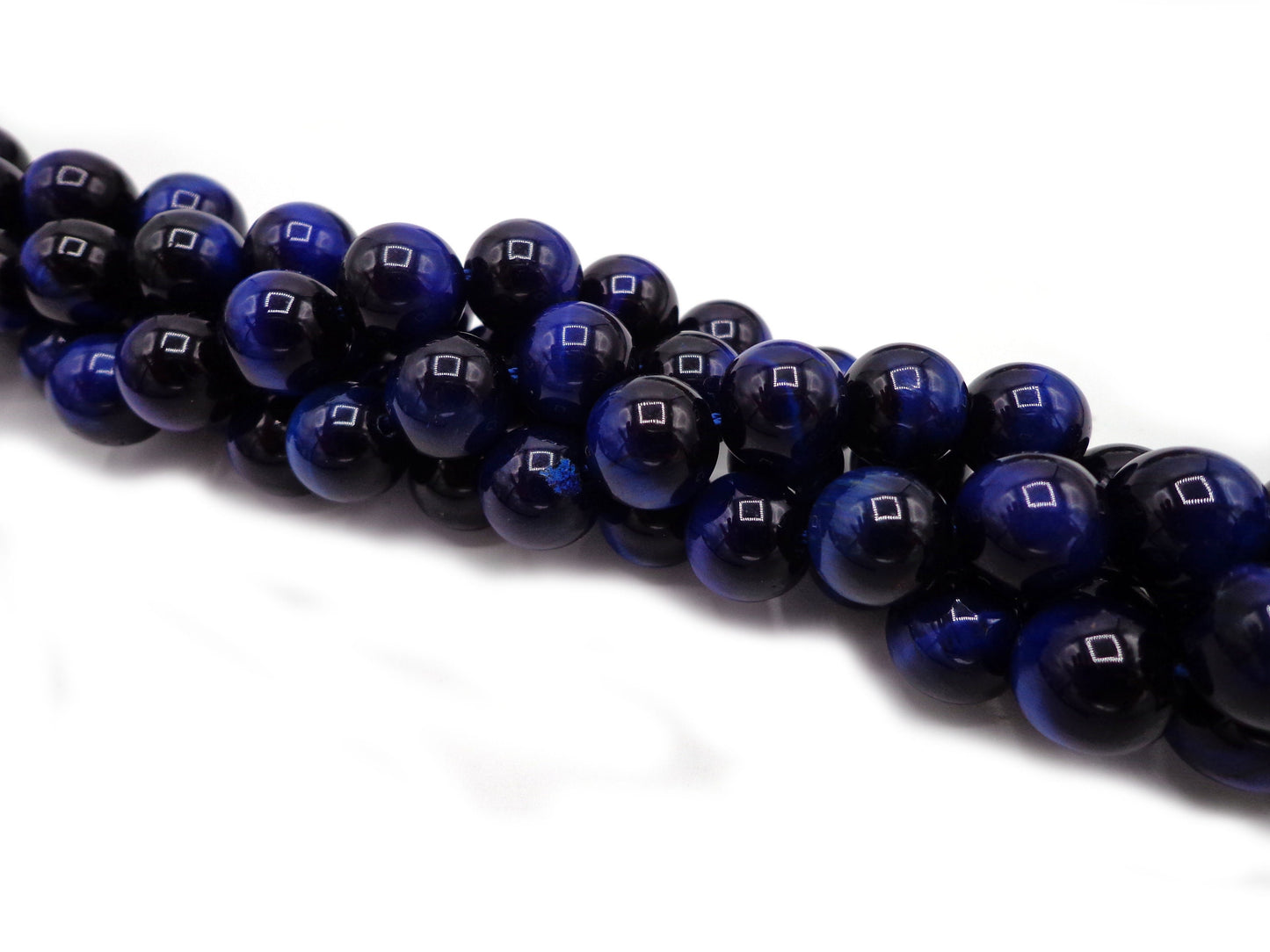Natural Blue Tiger Eye Gemstone Bead 4mm 6mm 8mm 10mm 12mm Round Beads, Beautiful Blue Color Tiger Eye Gemstone Bead