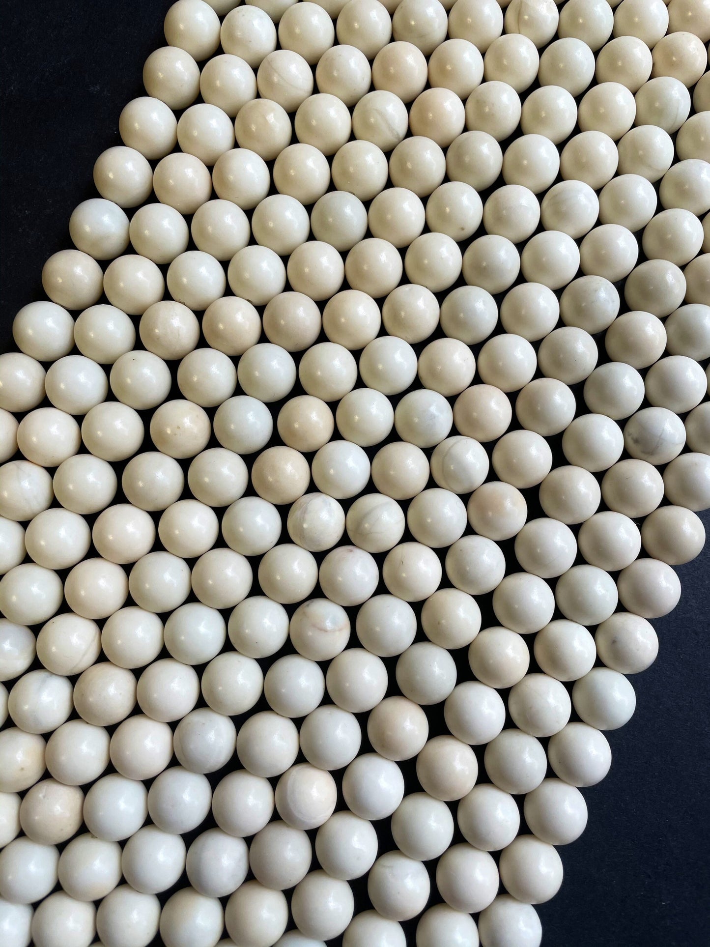 AAA Natural Bamboo Coral Bead 6mm 8mm 10mm 12mm Round Beads, Gorgeous Natural Beige Color Bamboo Coral Bead