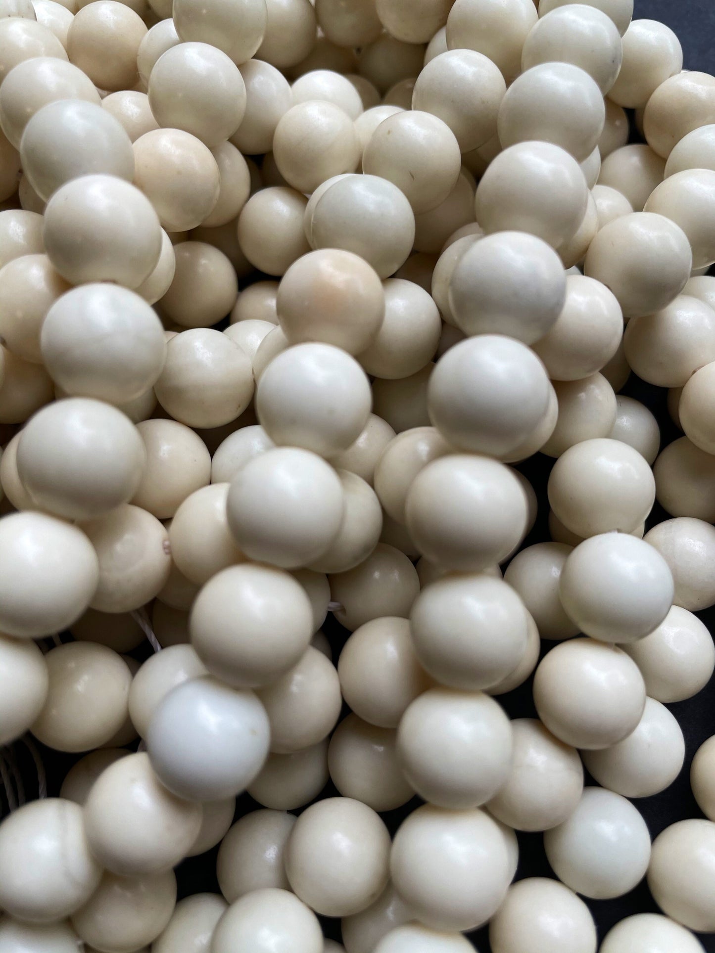 AAA Natural Bamboo Coral Bead 6mm 8mm 10mm 12mm Round Beads, Gorgeous Natural Beige Color Bamboo Coral Bead