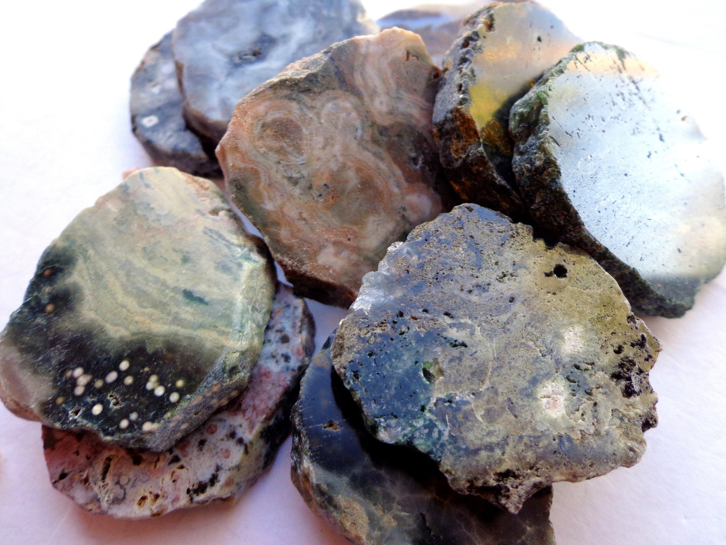 AAA Natural Ocean Jasper Gemstone Beads, 40x34mm Freeform Shape Beads, Great Quality Gemstone