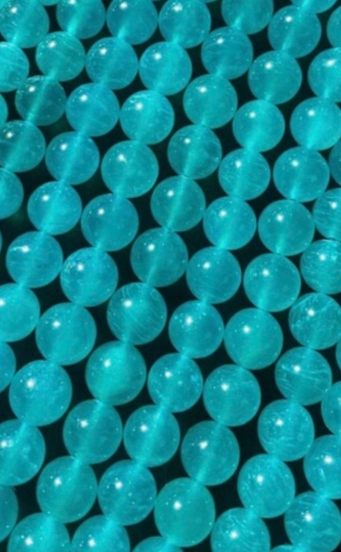 AAA Natural Amazonite - 4mm 6mm 8mm 10mm 12mm Round Bead - Gorgeous Blue Color Amazonite - Great Quality Gemstone Bead 15.5” Strand