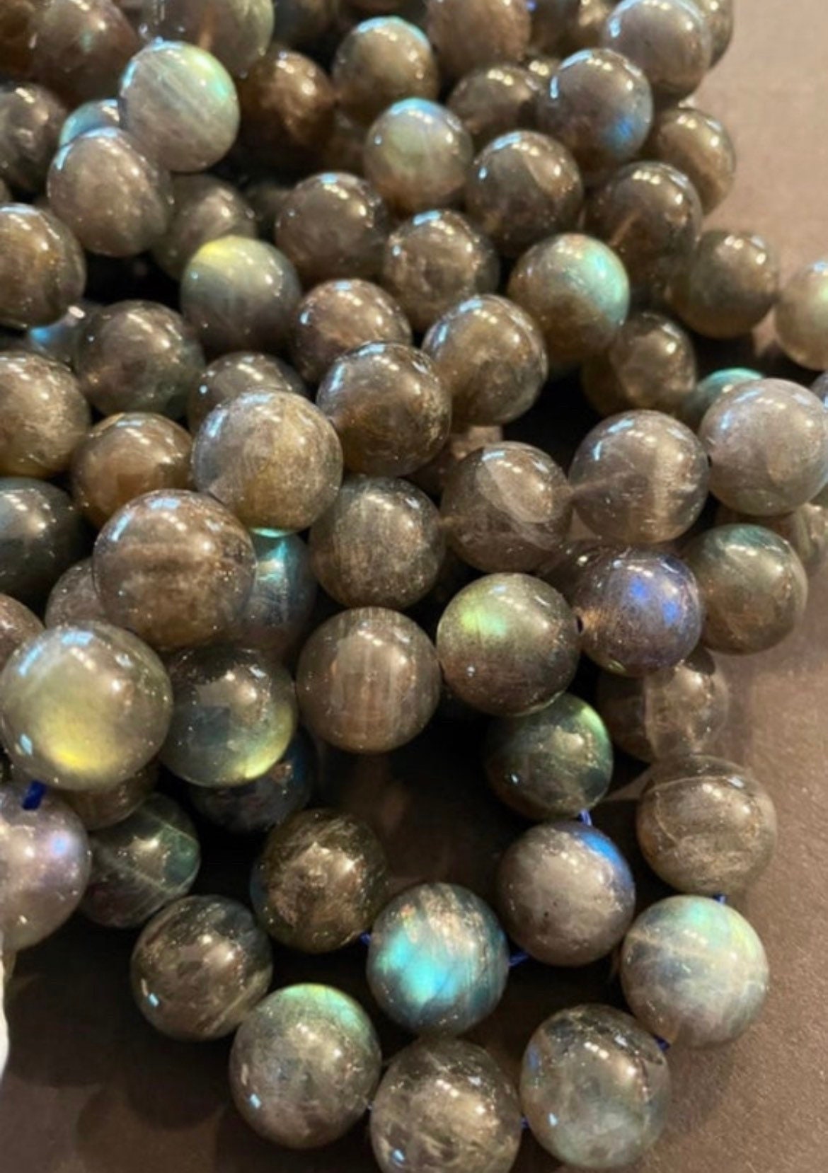 AAA Natural Blue Flash Labradorite Gemstone Bead 4mm 6mm 8mm 10mm 12mm Round Bead, Beautiful Natural Blue Flash Labradorite Gemstone Beads