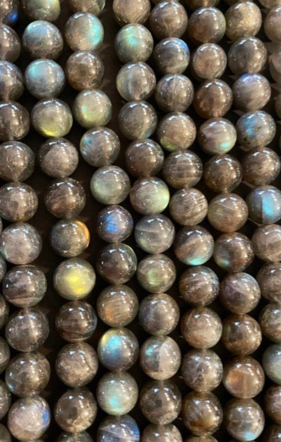 AAA Natural Blue Flash Labradorite Gemstone Bead 4mm 6mm 8mm 10mm 12mm Round Bead, Beautiful Natural Blue Flash Labradorite Gemstone Beads