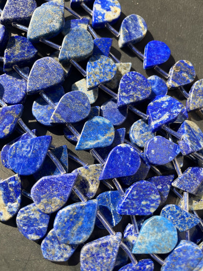 AAA Natural Lapis Lazuli Gemstone Bead 13x18mm Teardrop Shape, Gorgeous Natural Royal Blue Color Lapis Lazuli Gemstone Bead, High Quality Beads