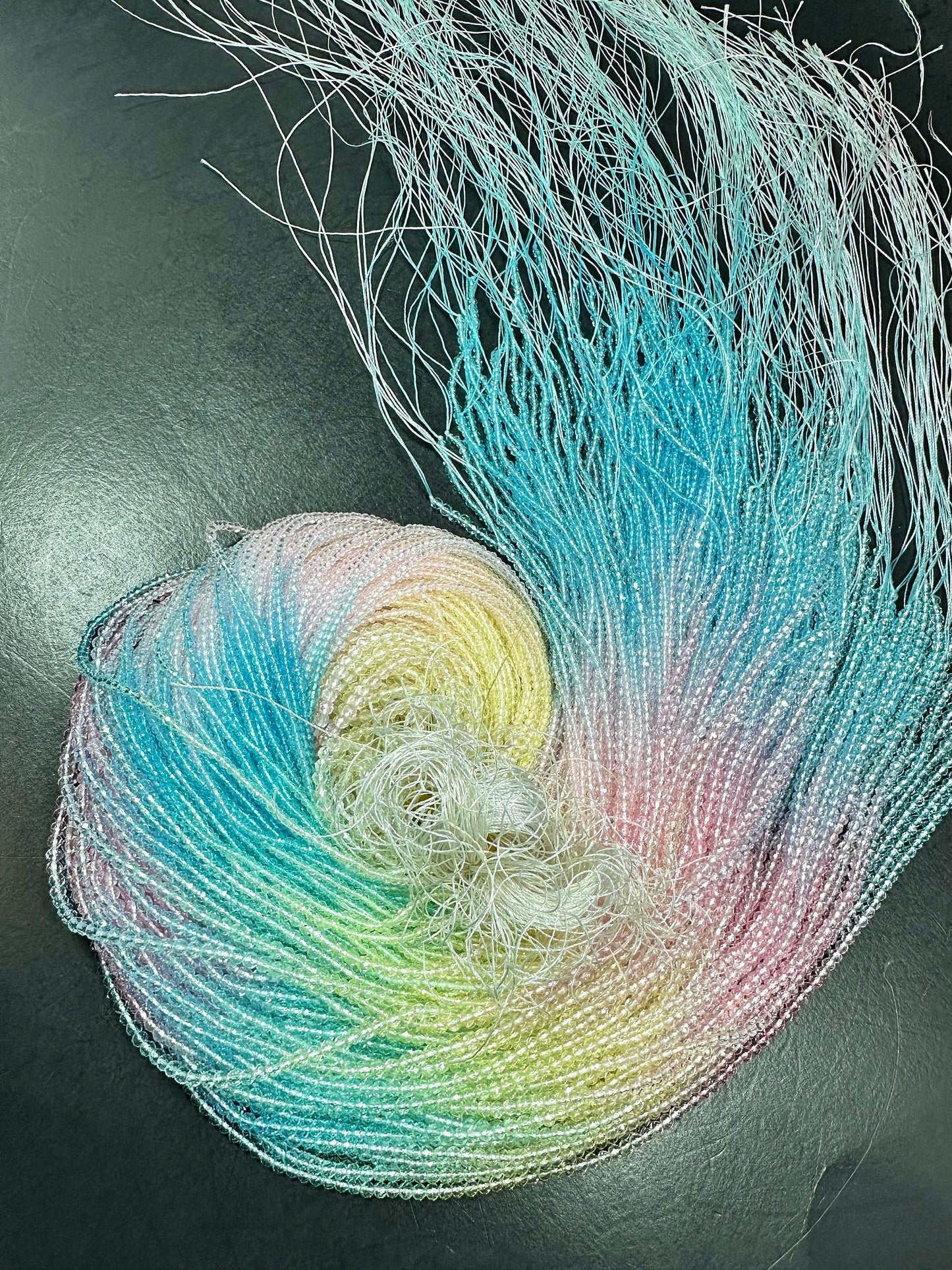 Gorgeous multi rainbow color crystal beads Faceted 2mm 3mm 4mm 6mm 8mm round beads, Beautiful pink blue yellow color beads Full strand 14.4"