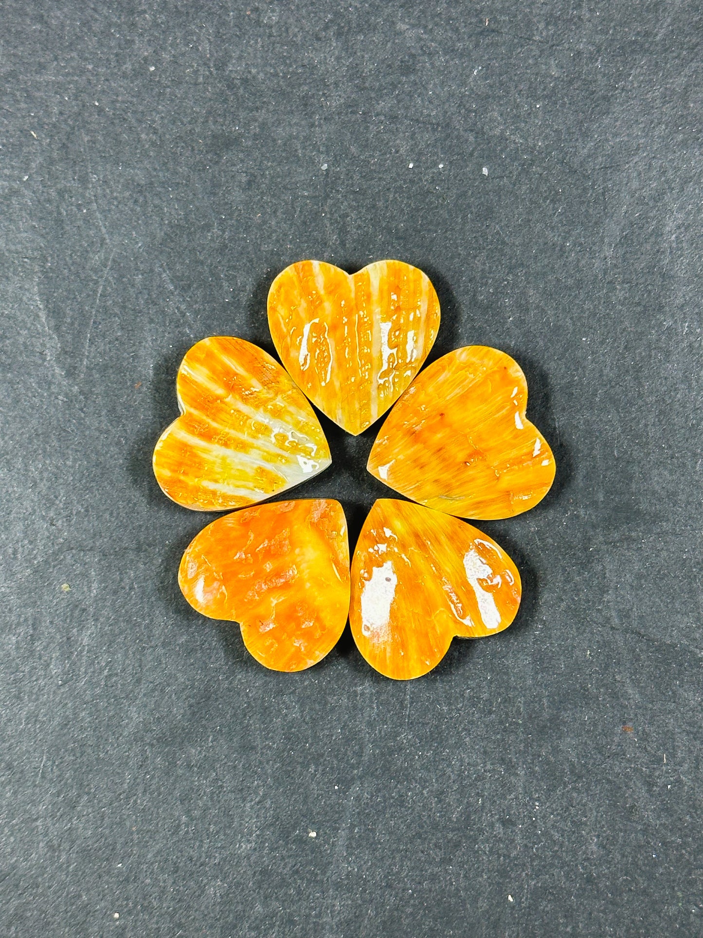 AAA Natural Spiny Oyster Shell Bead 15mm 23mm Heart Shape Bead, Gorgeous Natural Orange Yellow Color Spiny Oyster Shell Bead, LOOSE BEADS