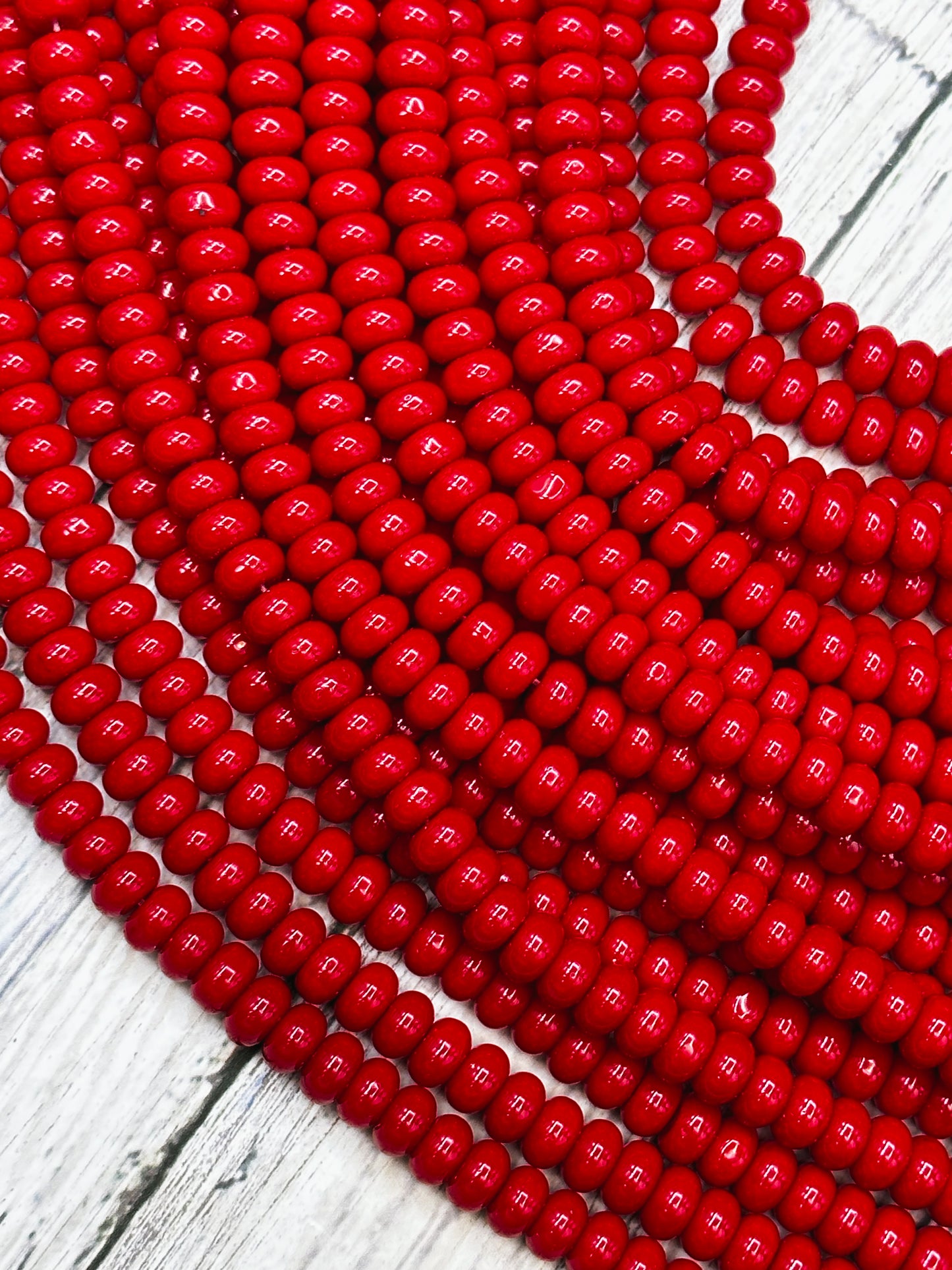 NATURAL Red Jade Gemstone Bead 8x5mm Rondelle Shape Bead, Beautiful Red Color Jade Gemstone Beads, Great Quality Bead Full Strand 15.5"