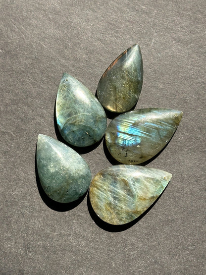 AAA Natural Rainbow Labradorite Gemstone Pendant, Teardrop Shape Pendant, Beautiful Natural Gray Rainbow Flash Labradorite Pendants