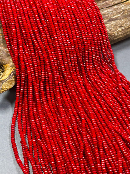 Natural Bamboo Coral Gemstone Bead 4x2mm 6x3mm Rondelle Shape Bead, Beautiful Red Color Bamboo Coral Beads, Great Quality Full Strand 15.5"