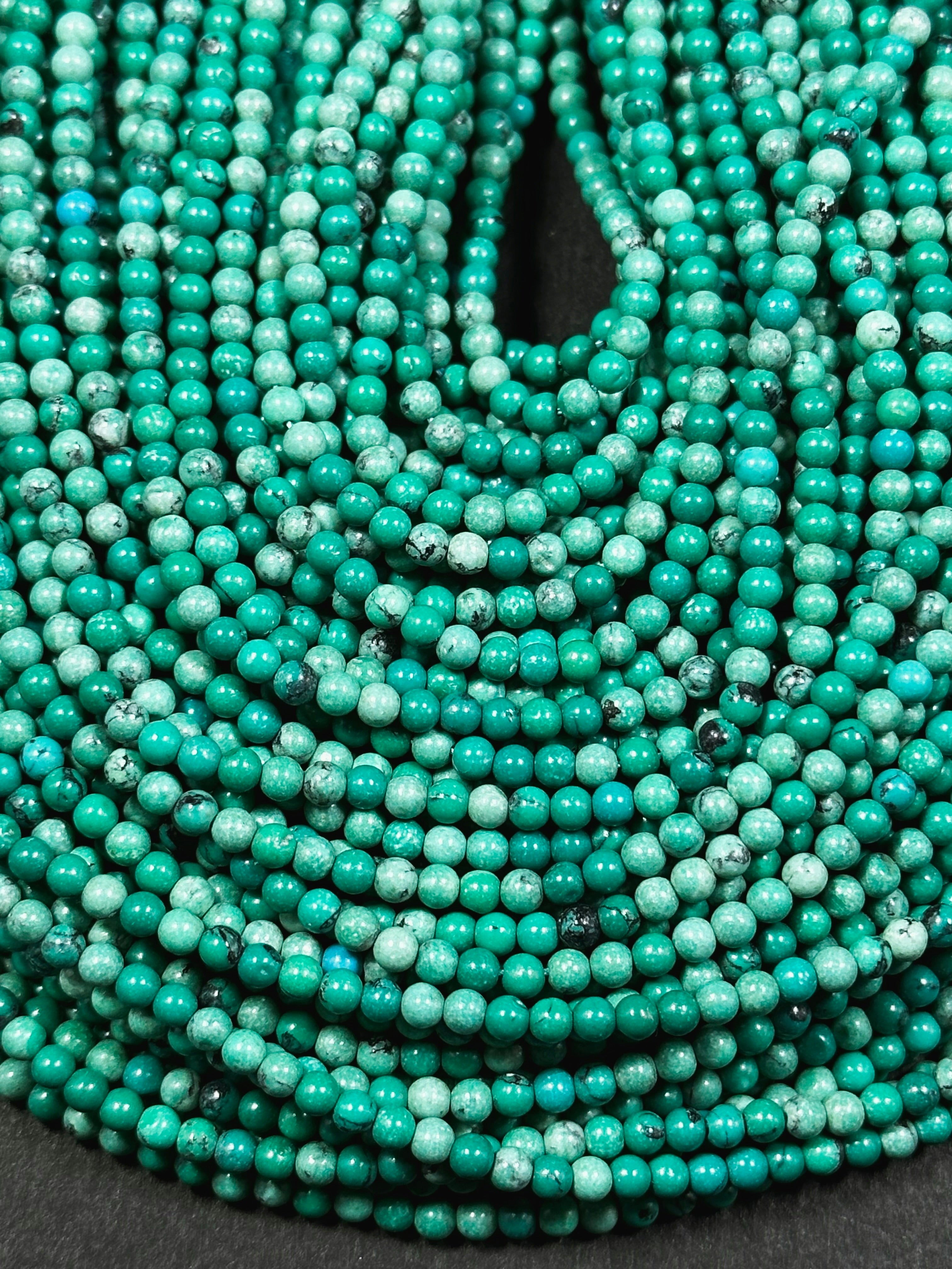 Natural Faceted Arizona Turquoise Heart Shape Beads 7-8mm Gemstone Beads 18