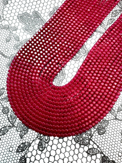 AAA Natural Red Ruby Gemstone Bead Faceted 2mm Cube Shape Beads, Beautiful Natural Red Ruby Stone Beads, Excellent Quality Full Strand 15.5"