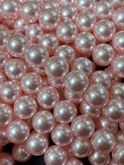 Chinese Swarovski Pearl Crystal Beads 4mm 6mm 8mm 10mm 12mm Round Bead, Beautiful Pink Swarovski Crystal Pearl 15.5"