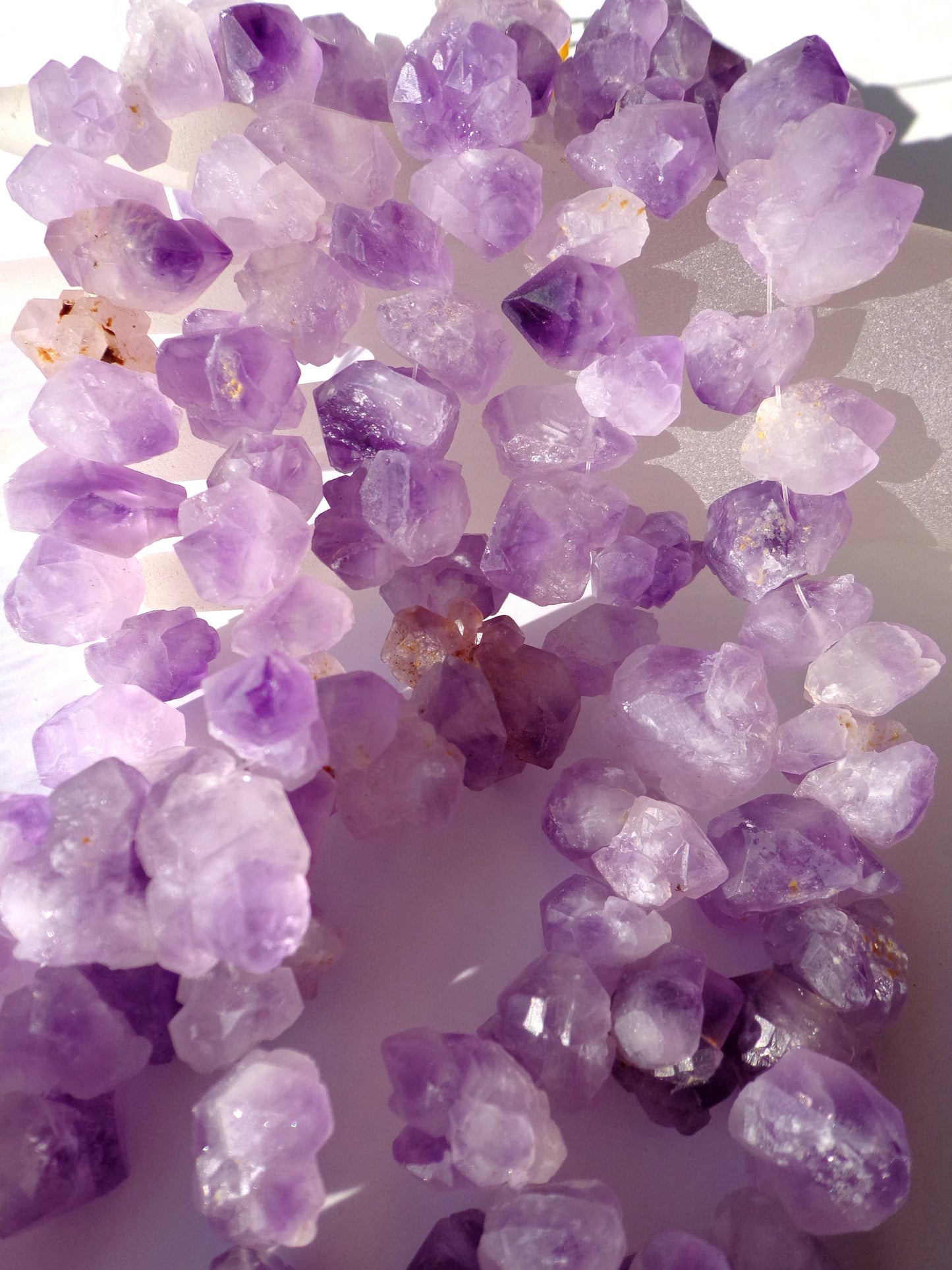 NATURAL Amethyst Gemstone Beads, Approx. 12x18mm Freeform Nugget Beads, Beautiful Purple Beads, Great Quality Beads, Full Strand 15.5 inches