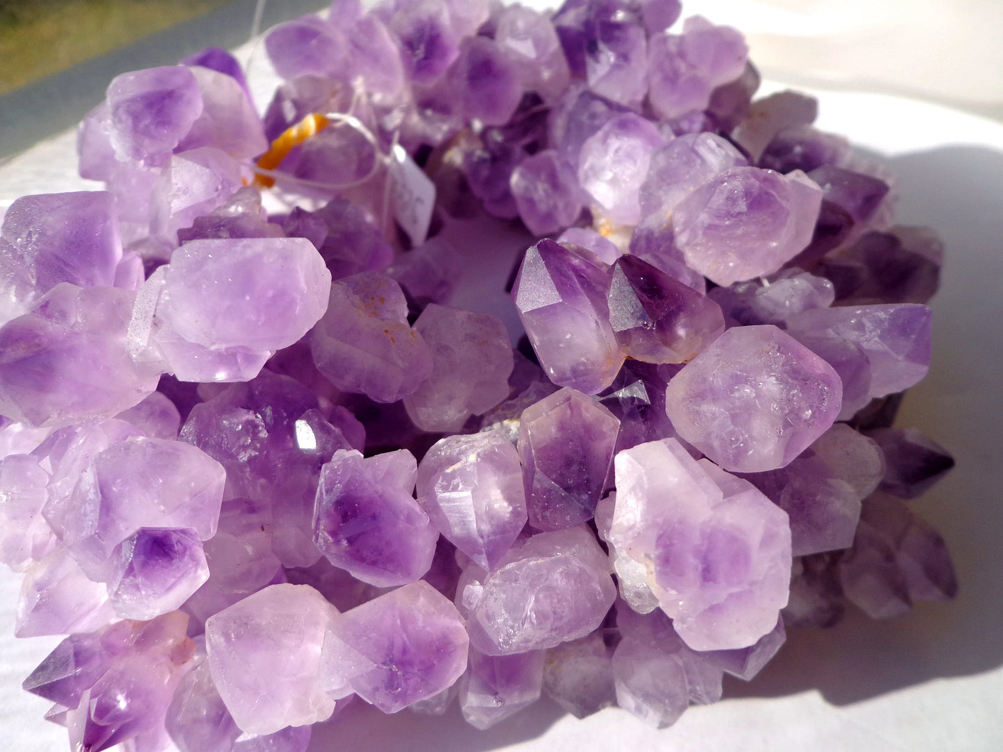 NATURAL Amethyst Gemstone Beads, Approx. 12x18mm Freeform Nugget Beads, Beautiful Purple Beads, Great Quality Beads, Full Strand 15.5 inches