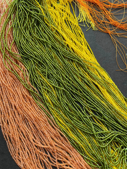 BULK !!! Beautiful crystal beads . Faceted 2mm round bead. Gorgeous multi color crystal bead. Real nice quality. Full strand 14”