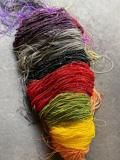 BULK !!! Beautiful crystal beads . Faceted 2mm round bead. Gorgeous multi color crystal bead. Real nice quality. Full strand 14”