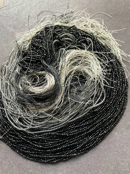 BULK !!! Beautiful crystal beads . Faceted 2mm round bead. Gorgeous multi color crystal bead. Real nice quality. Full strand 14”