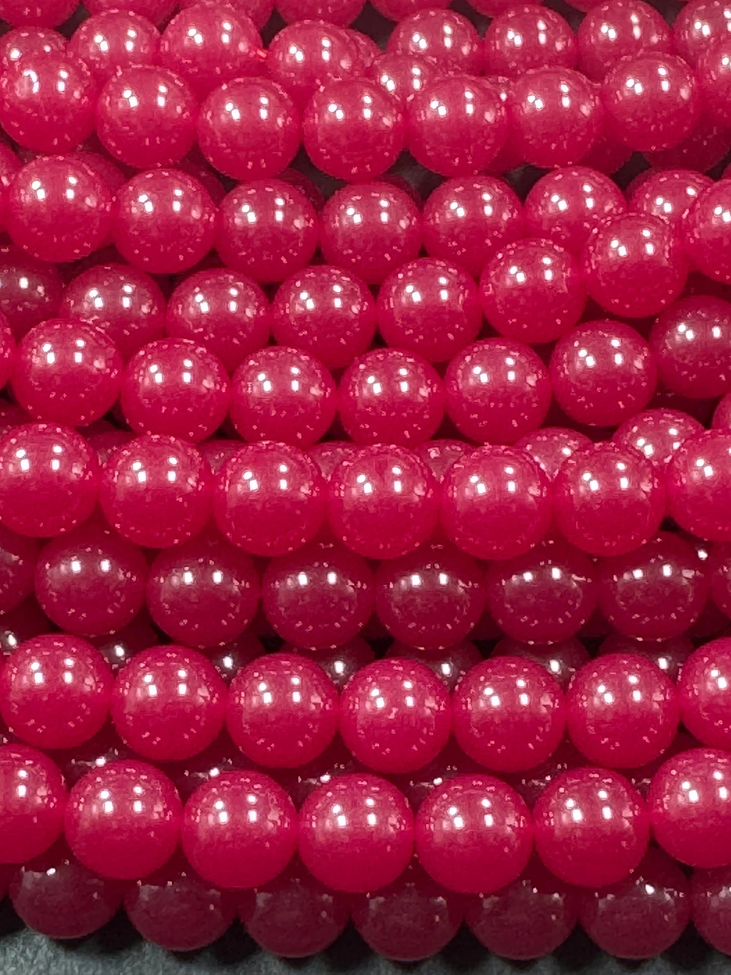 AAA Natural ruby gemstone bead. 4mm 6mm 8mm 10mm round bead . gorgeous natural red ruby round bead. excellent quality. full stand 15.5”