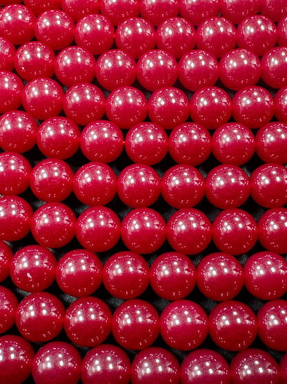 AAA Natural ruby gemstone bead. 4mm 6mm 8mm 10mm round bead . gorgeous natural red ruby round bead. excellent quality. full stand 15.5”