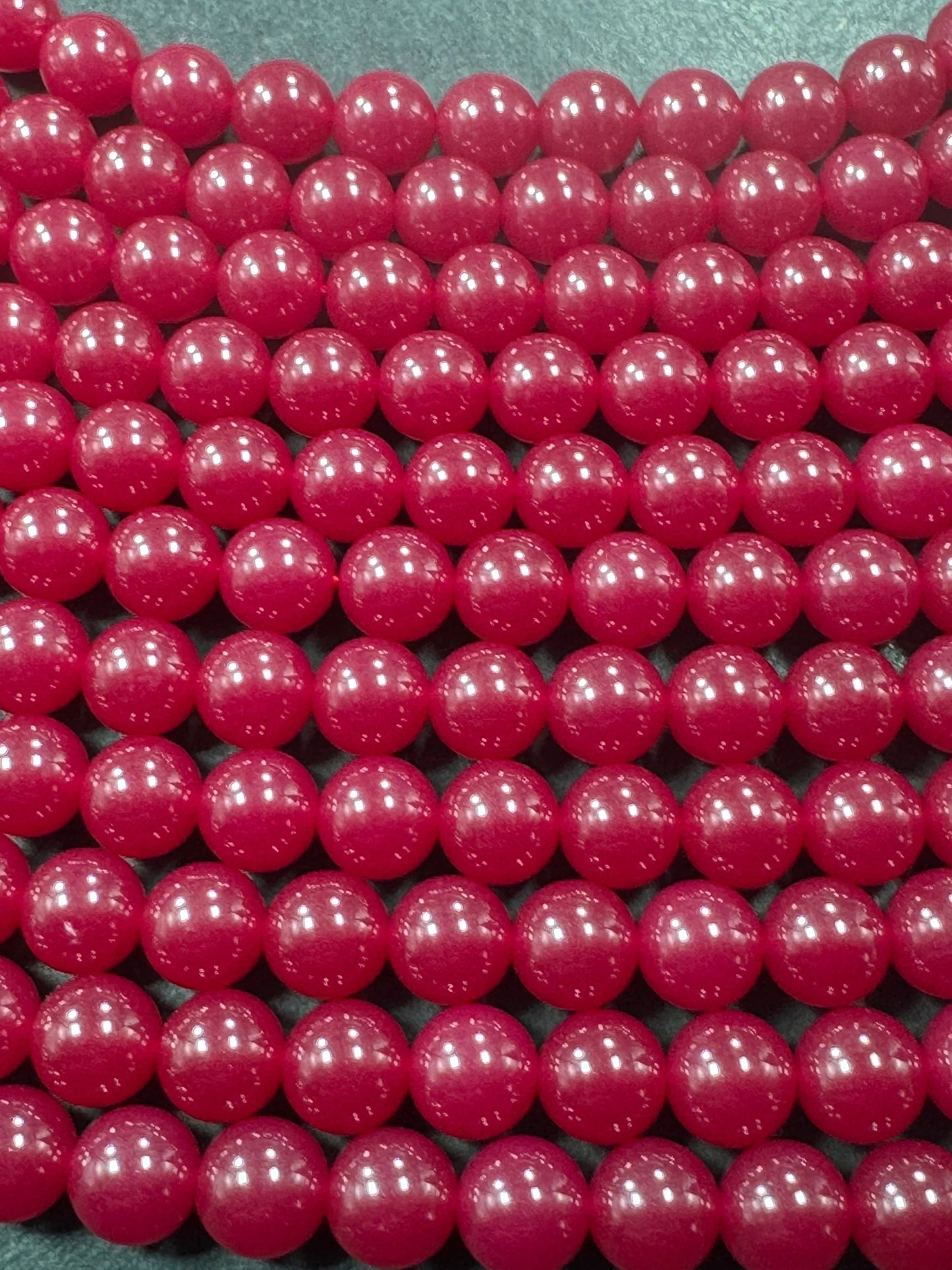 AAA Natural ruby gemstone bead. 4mm 6mm 8mm 10mm round bead . gorgeous natural red ruby round bead. excellent quality. full stand 15.5”