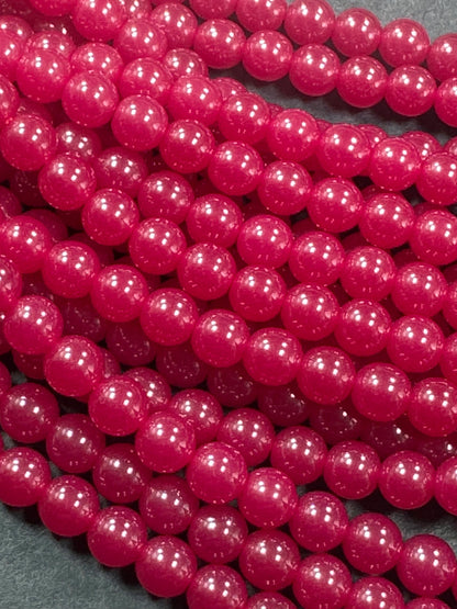 AAA Natural ruby gemstone bead. 4mm 6mm 8mm 10mm round bead . gorgeous natural red ruby round bead. excellent quality. full stand 15.5”