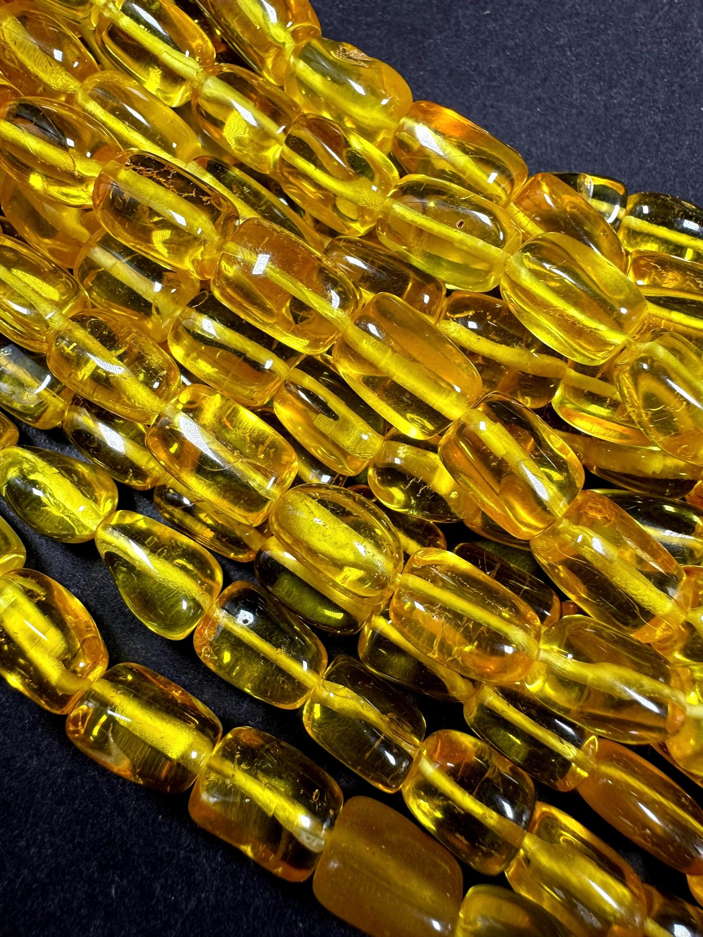 AAA Baltic Gold bead . Beautiful natural honey gold yellow color. Not treated . Unique  nugget shape . Excellent quality . Full strand 15.5