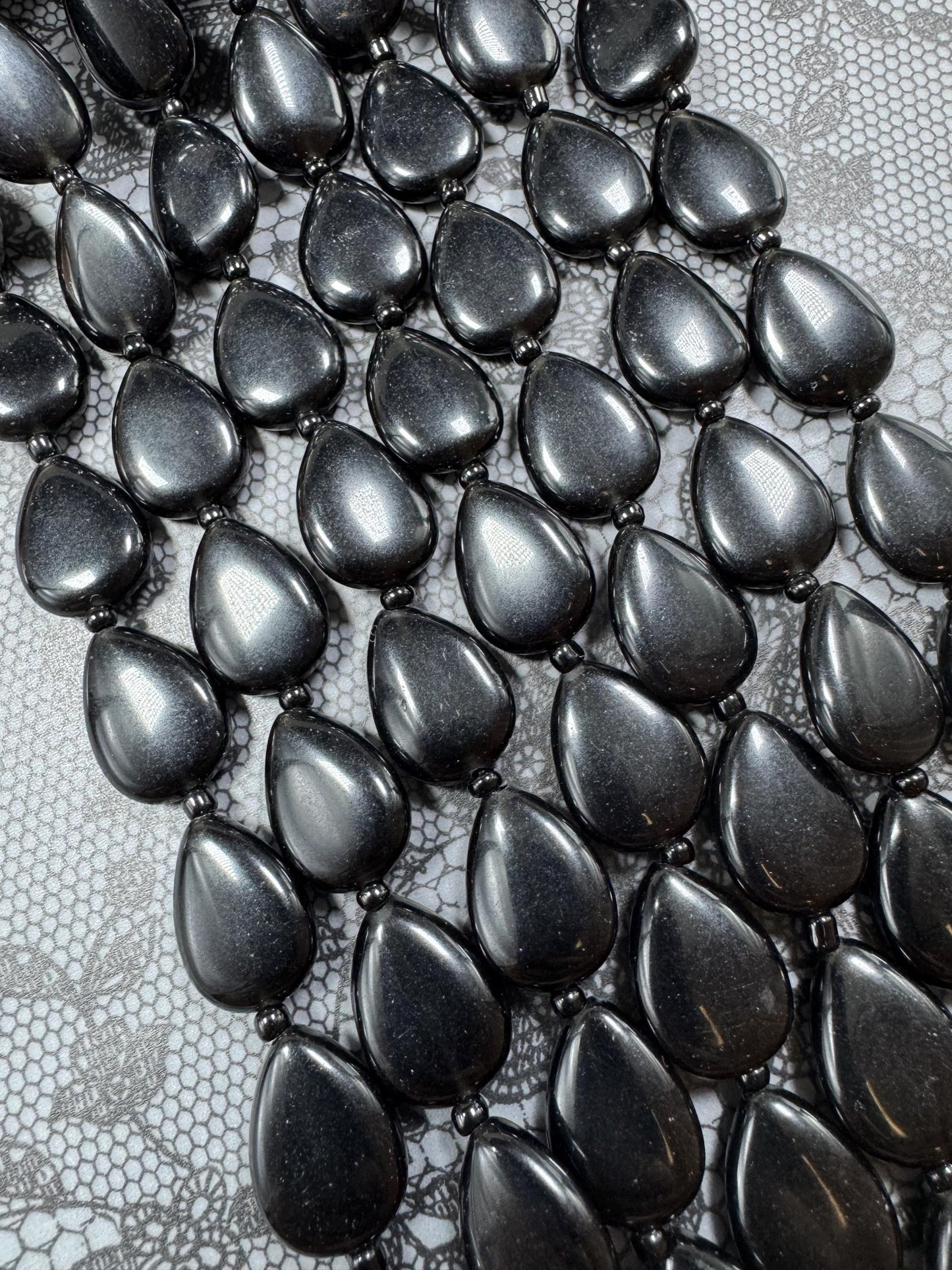 Natural Black Onyx Gemstone Bead. Gorgeous Natural black gemstone bead. Excellent quality. Full strand 15.5