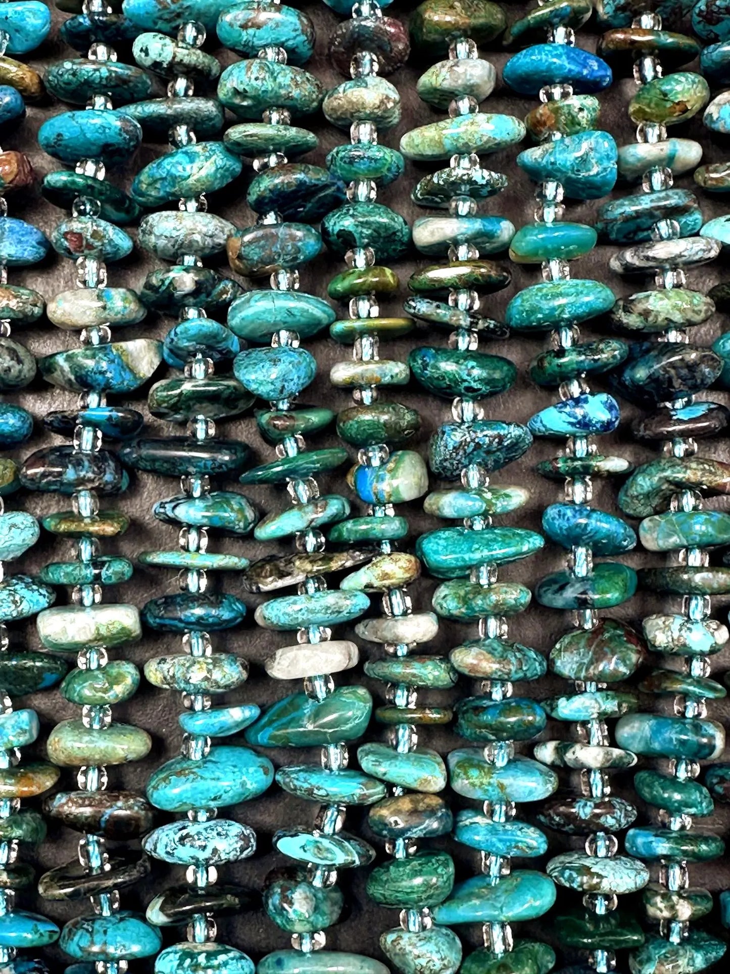 100% AAA Natural Turquoise Freeform Smooth Stick Shape High Quality 15"