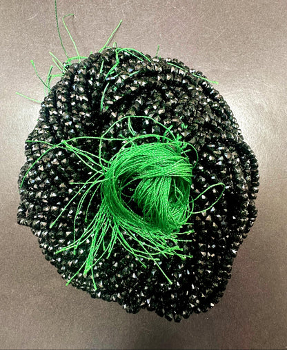 Beautiful Green Sandstone Faceted Cube Shape, Gorgeous Green Color  High Quality 15.5"