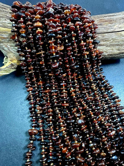 100% Natural Orange Garnet Stick Shape Gemstone Beads. 9x2mm-13x4mm, Beautiful Orange Color, Excellent Quality 15.5"