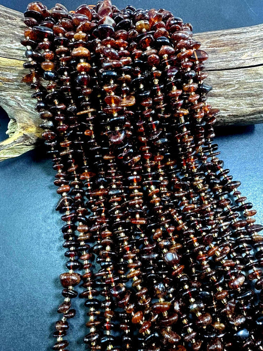 100% Natural Orange Garnet Stick Shape Gemstone Beads. 9x2mm-13x4mm, Beautiful Orange Color, Excellent Quality 15.5"