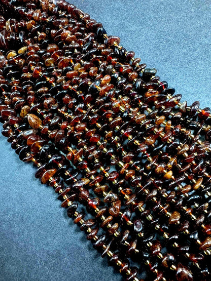 100% Natural Orange Garnet Stick Shape Gemstone Beads. 9x2mm-13x4mm, Beautiful Orange Color, Excellent Quality 15.5"