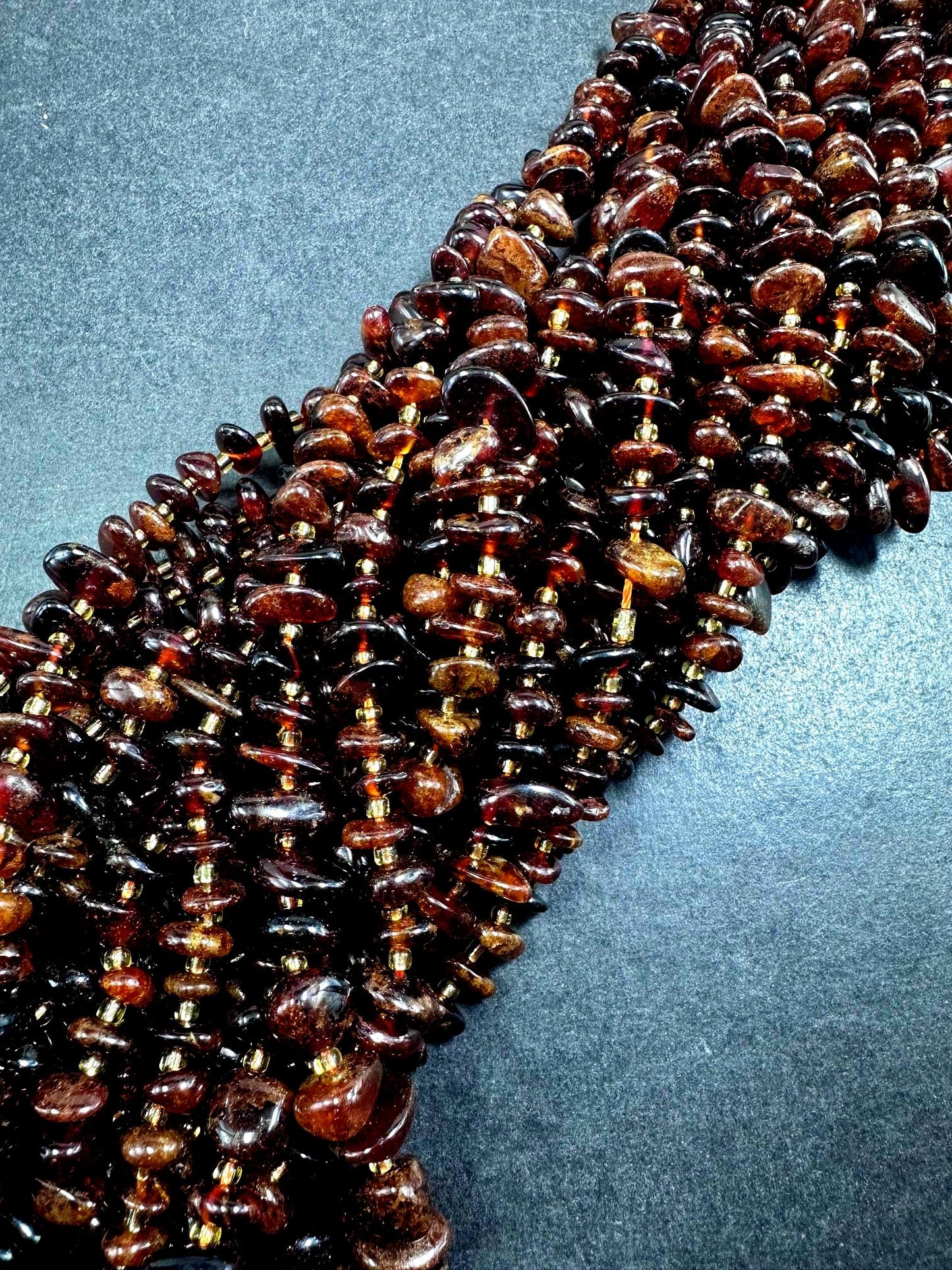 100% Natural Orange Garnet Stick Shape Gemstone Beads. 9x2mm-13x4mm, Beautiful Orange Color, Excellent Quality 15.5"