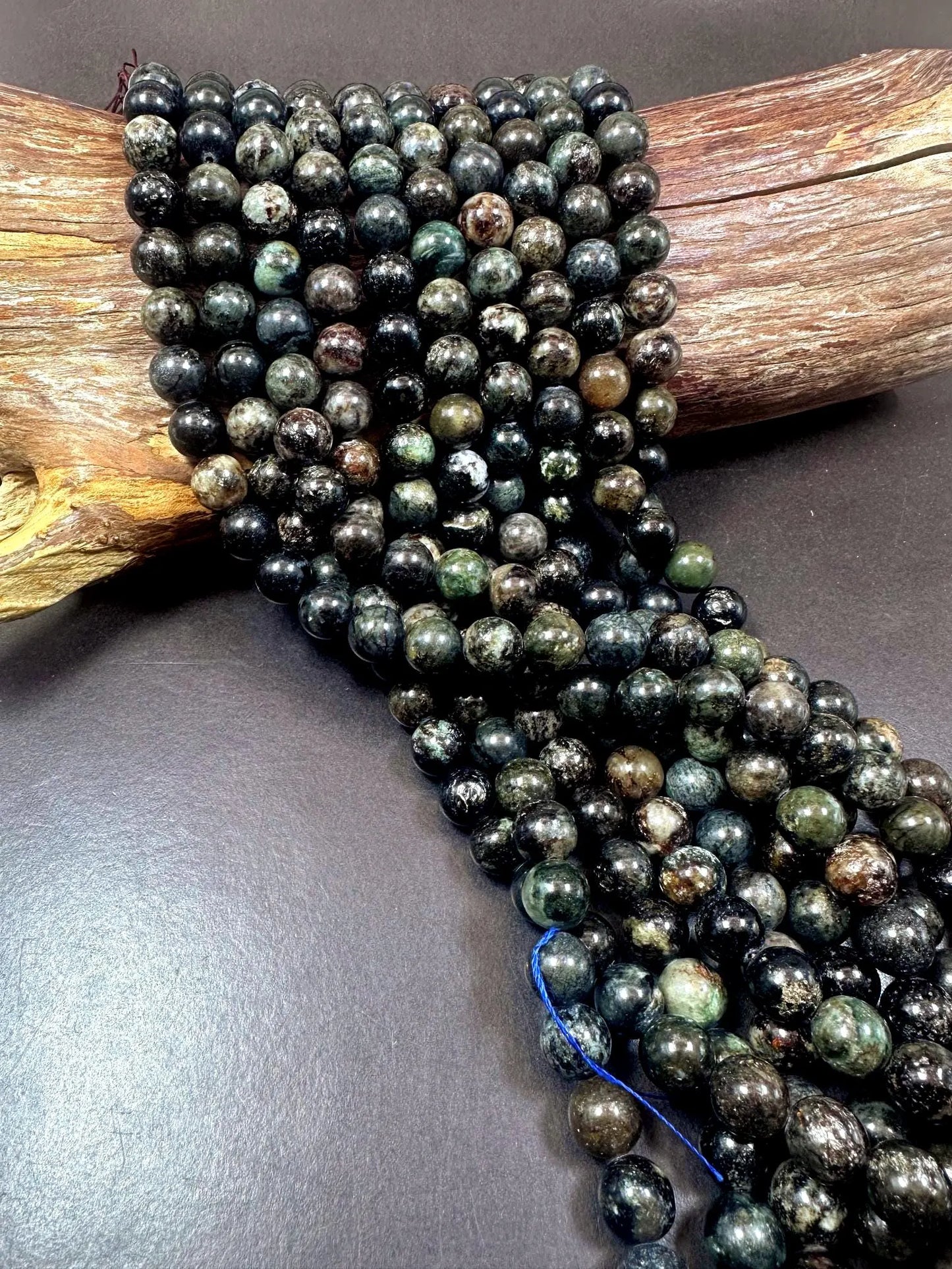 100% Natural Kambaba Jasper Smooth Round Shape Gemstone Beads, Excellent Quality 15.5"