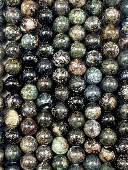 100% Natural Kambaba Jasper Smooth Round Shape Gemstone Beads, Excellent Quality 15.5"