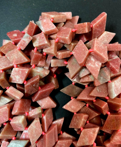 NATURAL Gemstone Pink Rhodochrosite, 20x11mm Full Strand 16" Great for making Jewelry! Not treated in anyway! AAA quality