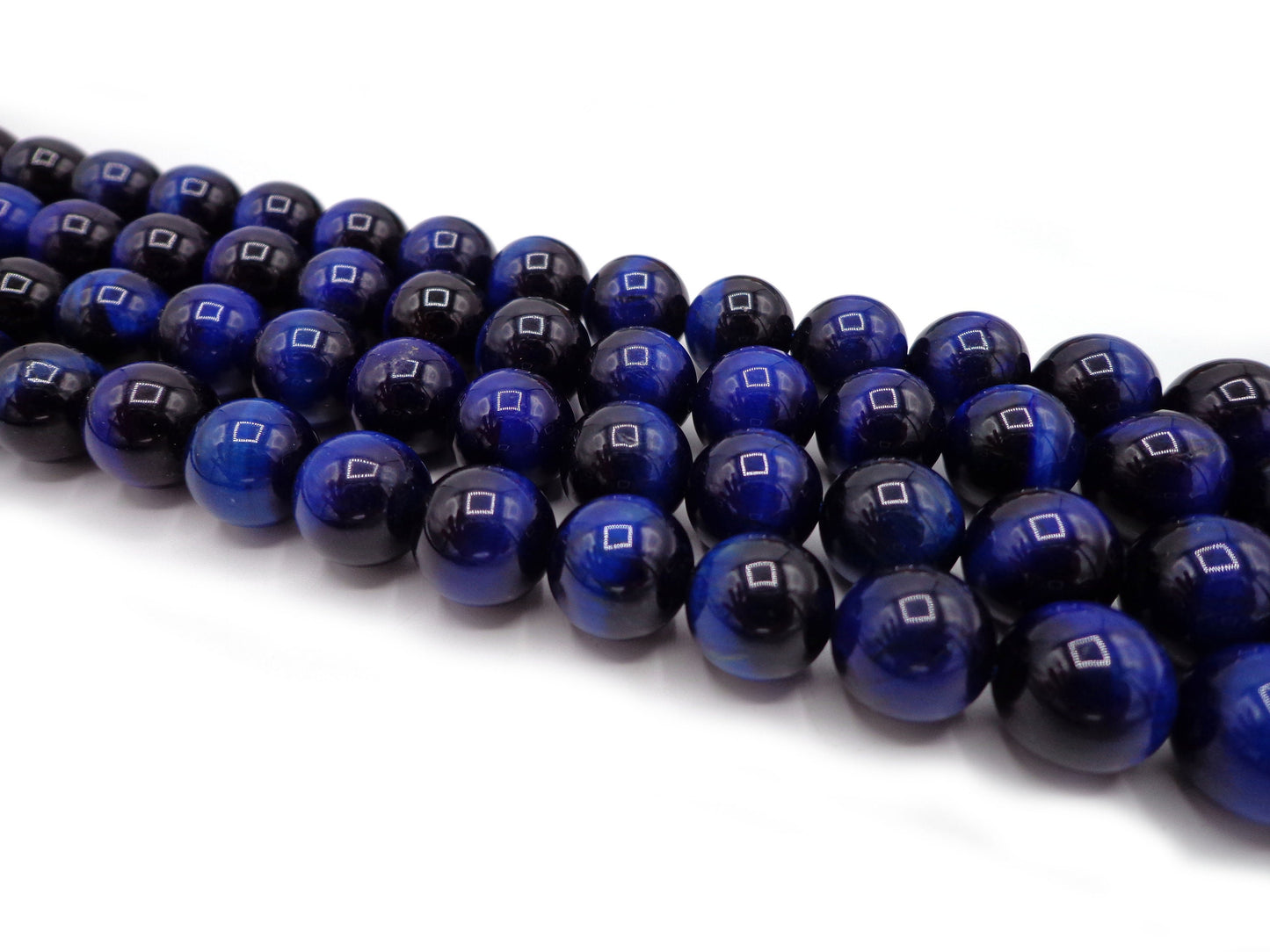 Natural Blue Tiger Eye Gemstone Bead 4mm 6mm 8mm 10mm 12mm Round Beads, Beautiful Blue Color Tiger Eye Gemstone Bead