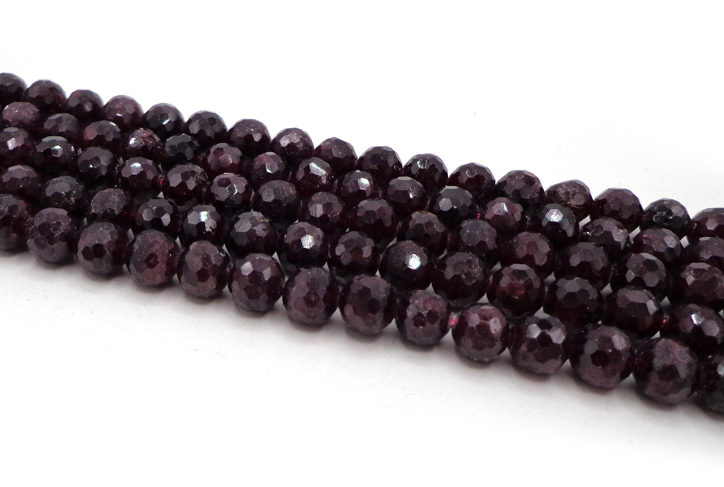 NATURAL Garnet stone bead Faceted 4mm7mm, 8mm 10mm 12mm Round Bead. Gorgeous natural dark red color garnet bead. Great quality gemstone15.5”
