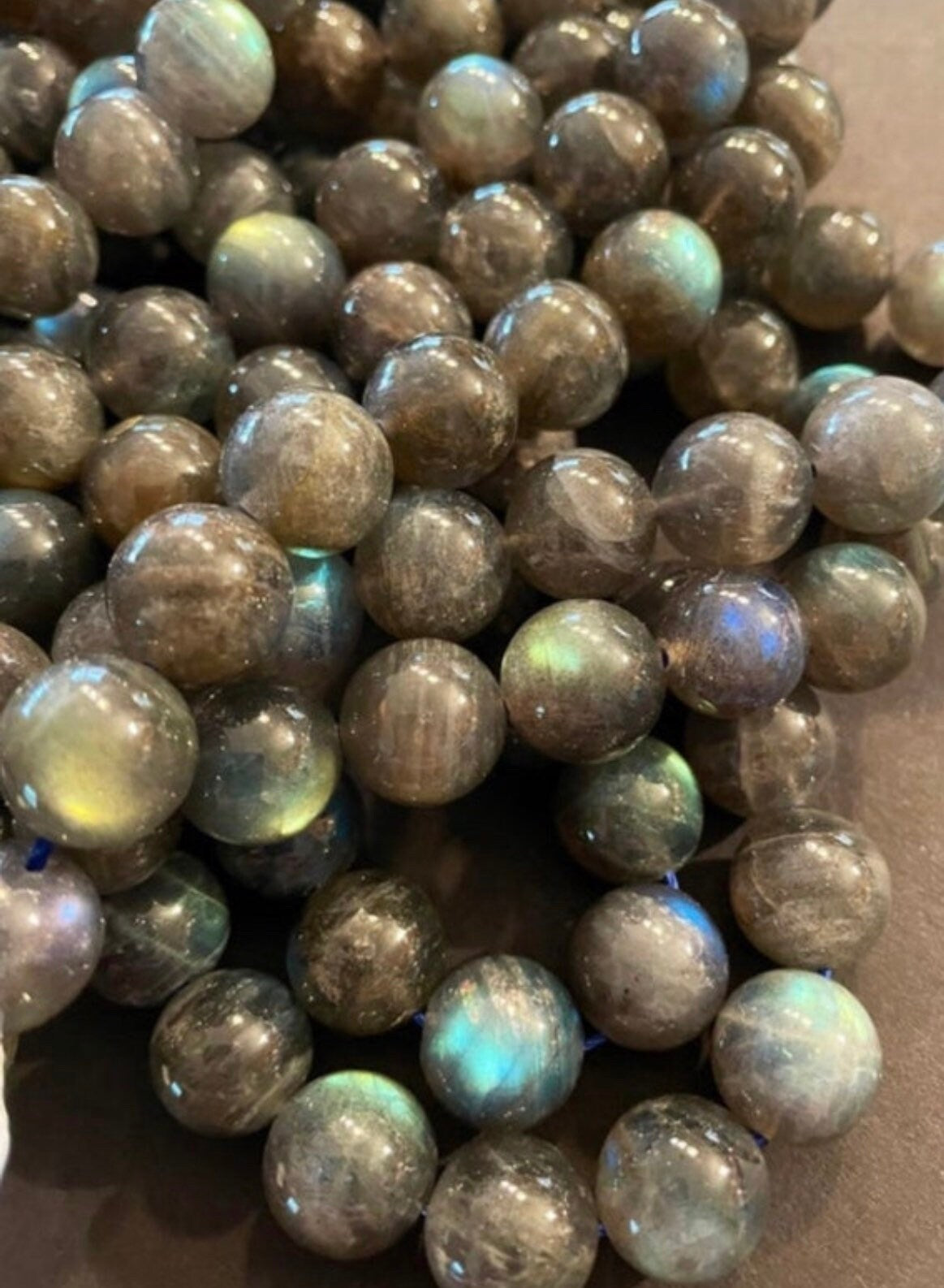 AAA Natural Labradorite Gemstone Bead 4mm 5mm 6mm 7mm 8mm 9mm 10mm 11mm 12mm Round Bead, Gorgeous Rainbow Flash Labradorite