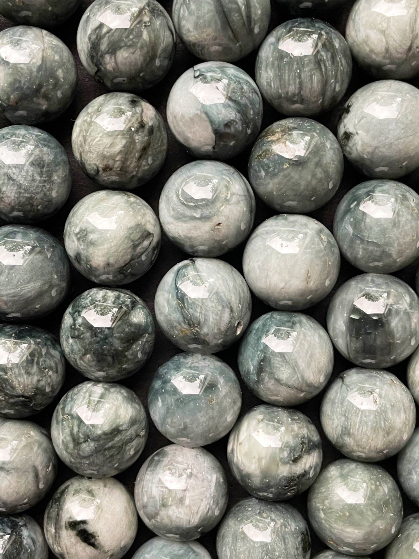 Natural Eagle Eye Gemstone Bead 4mm 6mm 8mm 10mm 12mm Round Bead, Beautiful Natural Gray Color Eagle Eye Bead