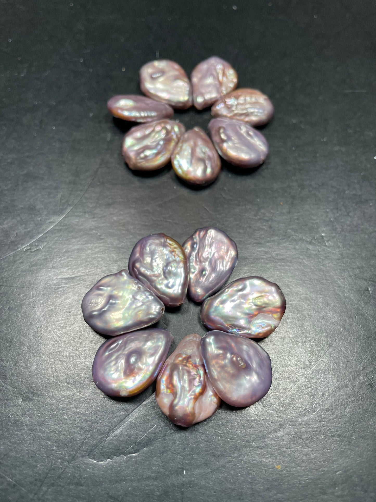 Beautiful Natural Freshwater Pearl Beads 13x23mm Teardrop Shape, Gorgeous Natural Purple Pink Color Freshwater Pearl LOOSE BEADS