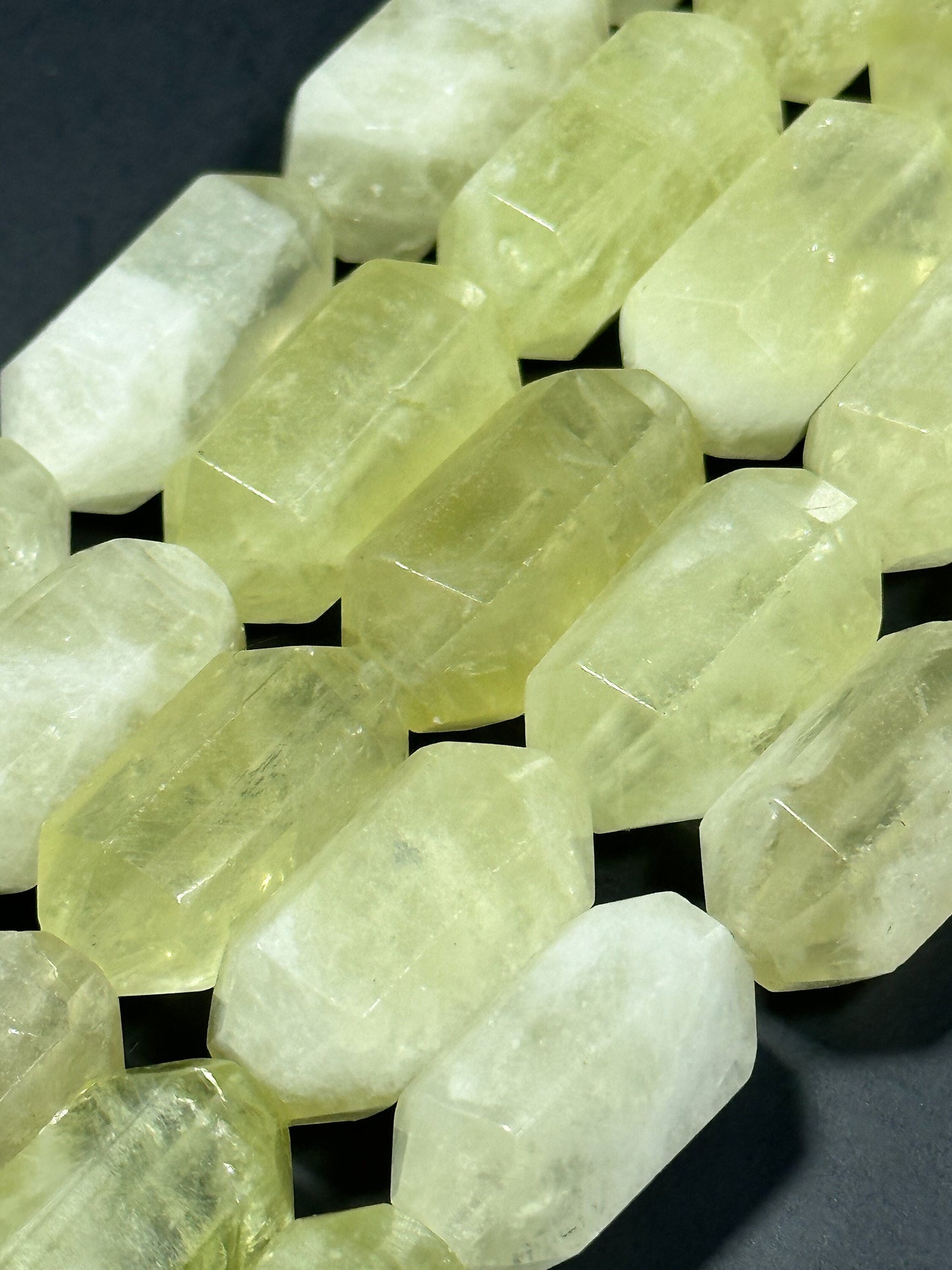 NATURAL Yellow Quartz Gemstone Bead Faceted 25x12mm Barrel Shape Bead, Gorgeous Clear Light Yellow White Color Quartz Loose Beads