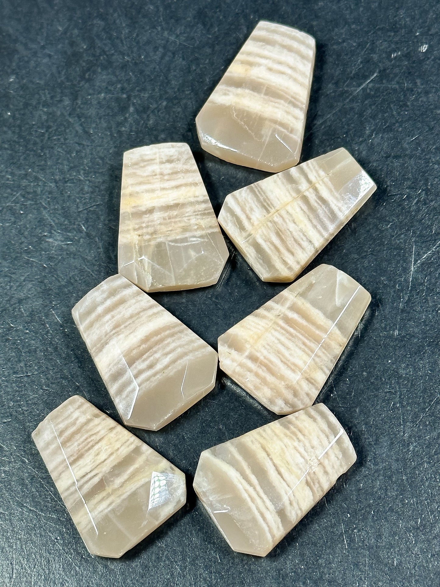 AAA NATURAL Sunstone Gemstone Bead Faceted 28x20mm Teardrop Shape Bead, Beautiful Light Brown Beige Color Sunstone Gemstone Bead LOOSE Beads